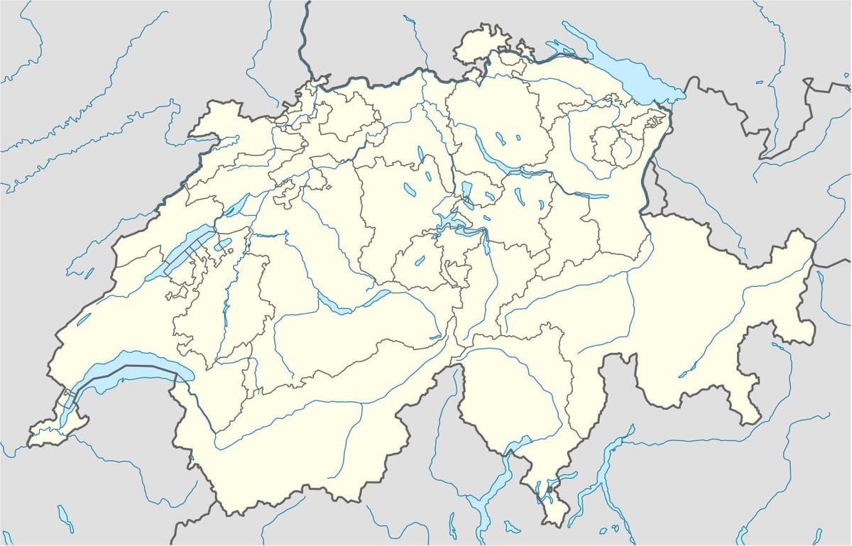 karte vienkāršu karti šveice