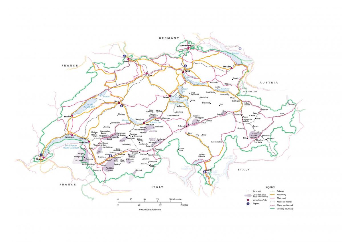 karte šveice metro 