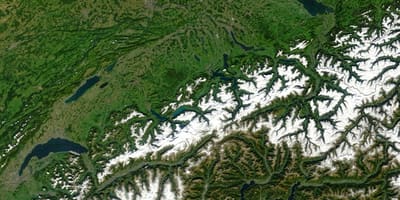 Karte šveice satelītu