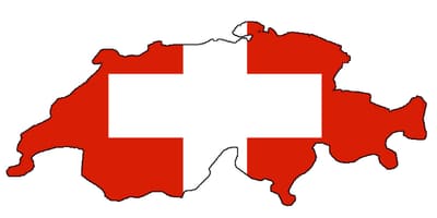 Kartes šveices karogu